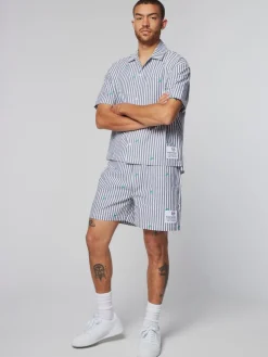 Granda Camp Shirt- Maritime Blue