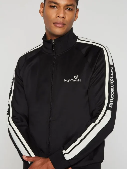 Gromo Tape Track Jacket- Black Beauty