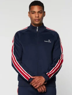 Gromo Tape Track Jacket- Maritime Blue