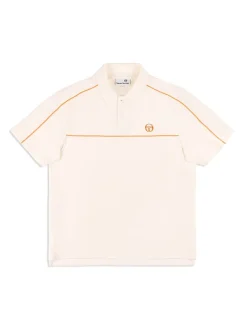Lioni Velour Polo Archivio- Gardenia