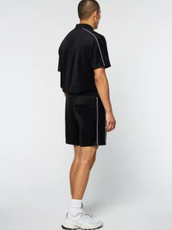 Lioni Velour Short Archivio- Black Beauty