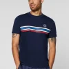 New Melfi Short Sleeve T-Shirt Archivio- Maritime Blue