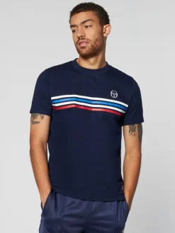 New Melfi Short Sleeve T-Shirt Archivio- Maritime Blue