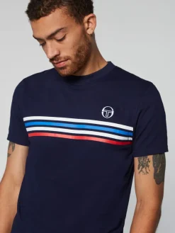 New Melfi Short Sleeve T-Shirt Archivio- Maritime Blue