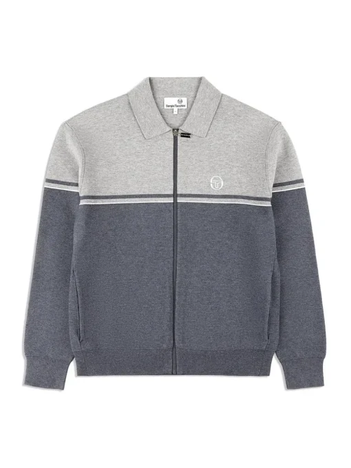 Nostra Track Jacket- Dark Grey/ Melange