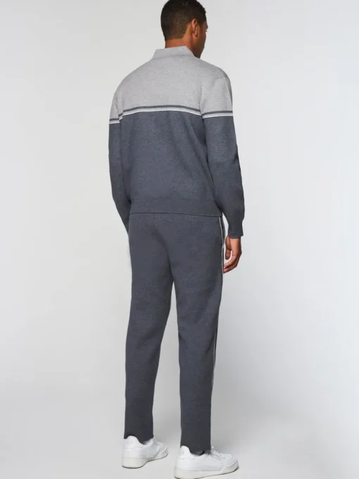 Nostra Track Jacket- Dark Grey/ Melange